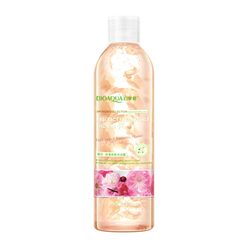Гель для душа с цветами вишни Bioaqua Cherry Blossom Shower Gel
