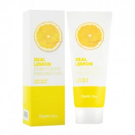 Пилинг с экстрактом лимона Farm Stay Real Lemon Deep Clear Peeling Gel