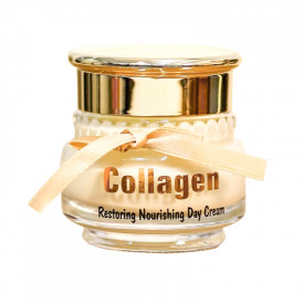 Крем для лица дневной с коллагеном Wokali Collagen Restoring Nourishing Day Cream