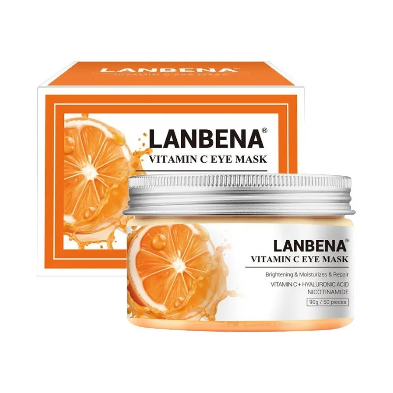 Патчі тканинні з вітаміном С LANBENA Vitamin C Eye Mask (50 шт)