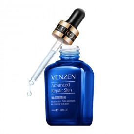 Сироватка для обличчя з гіалуроновою кислотою зволожуюча VENZEN Natural Organic Hyaluronic Acid Moisture Hydrating Solution