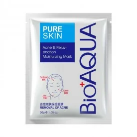 Маска тканевая для проблемной кожи от акне BIOAQUA Pure Skin Acne&Rejuvenation