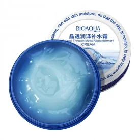 Гель для обличчя з гіалуроновою кислотою Bioaqua Crystal Through Moist Replenishment