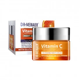 Крем для лица и шеи ночной с витамином С DR.Meinaier Vitamin C Night Cream