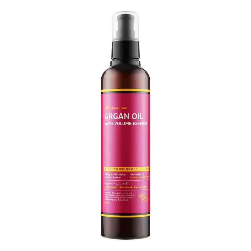 Есенція для волосся з аграновою олією об'єм і відновлення Char Chargan Oil Wave Volume Essense