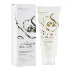 Омолоджувальний крем для рук із колагеном 3W Clinic Collagen Hand Cream