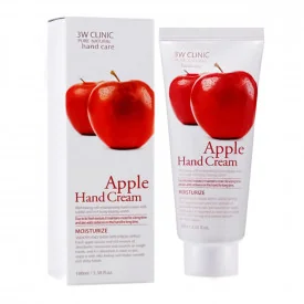 Пом'якшуючий крем для рук із екстрактом яблука 3W CLINIC Apple Hand Cream