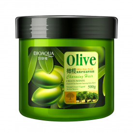 Маска для волос с оливой BIOAQUA Olive Hair Mask Moisturizing Hair
