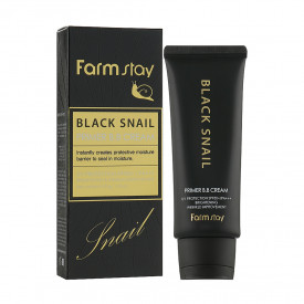 ВВ крем с муцином черной улитки 2 в 1 Farm Stay Black Snail Primer BB Cream SPF50+/PA