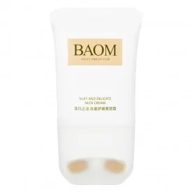 Крем для шиї з масажними роликами BAOM Silky And Delicate Neck Cream
