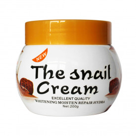 Крем для лица и тела с муцином улитки осветляющий Disaar The Snail Moist Cream