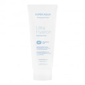 Крем для лица очищающий с гиалуроновой кислотой Missha Super Aqua Ultra Hyalron Cleansing Cream