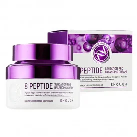 Крем для лица с пептидами антивозрастной Enough 8 Peptide Sensation Pro Balancing Cream