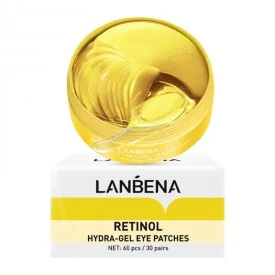 Гідрогелеві патчі з ретинолом і колагеном LANBENA Face Mask Retinol Collagen (60 шт)