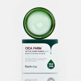 Крем-бальзам для лица с центеллой азиатской Farm Stay Cica Farm Active Conditioning Balm